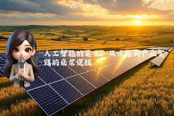 人工智能的英文：从术语到产业实践的底层逻辑