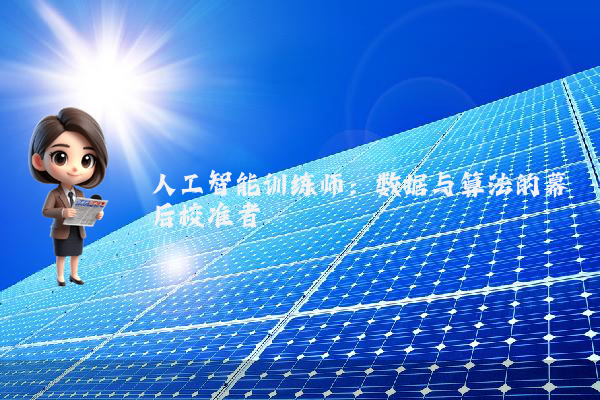 人工智能训练师：数据与算法的幕后校准者