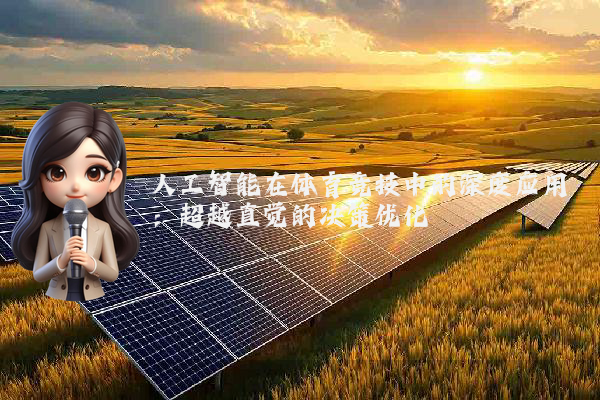 人工智能在体育竞技中的深度应用：超越直觉的决策优化