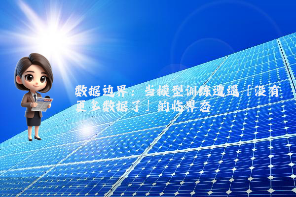 数据边界：当模型训练遭遇「没有更多数据了」的临界态