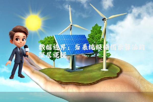 数据边界：当系统报错揭示算法的深层逻辑