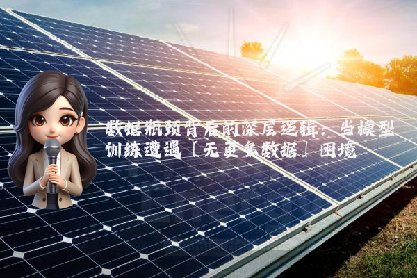 数据瓶颈背后的深层逻辑:当模型训练遭遇「无更多数据」困境