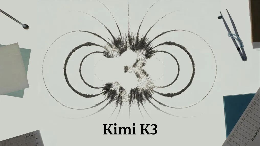 Kimi K3品牌视觉图。